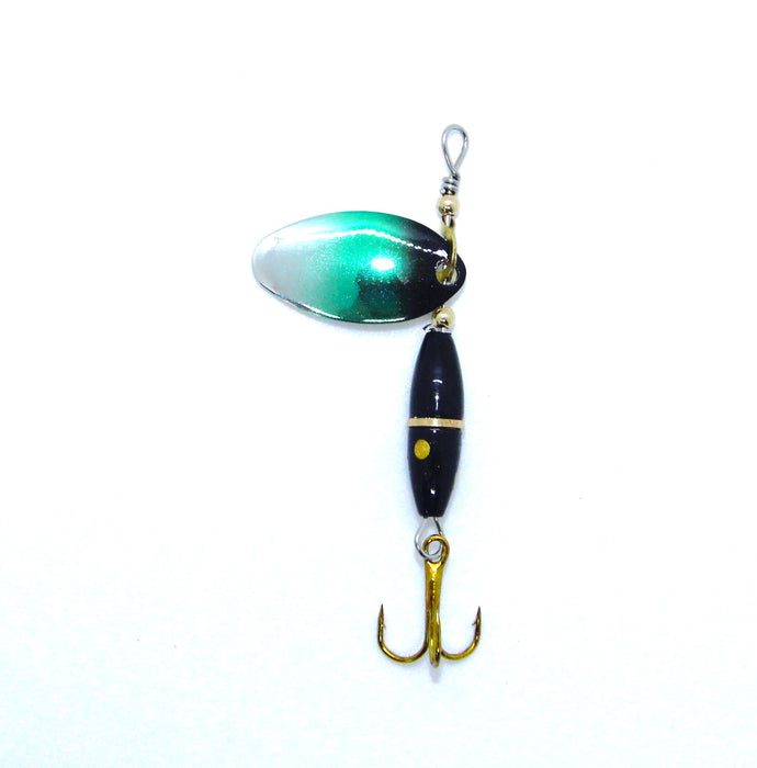 FishKing Trigger Bug svart/grønn/sølv, 3 og 6 gram. Nyhet 2024!