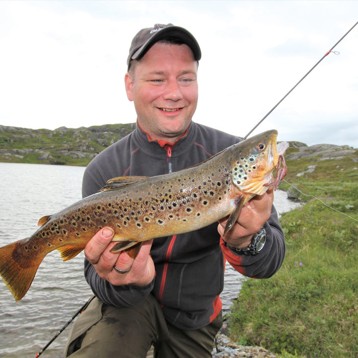 Med fiskestang i Hedalsfjella og Vassfaret