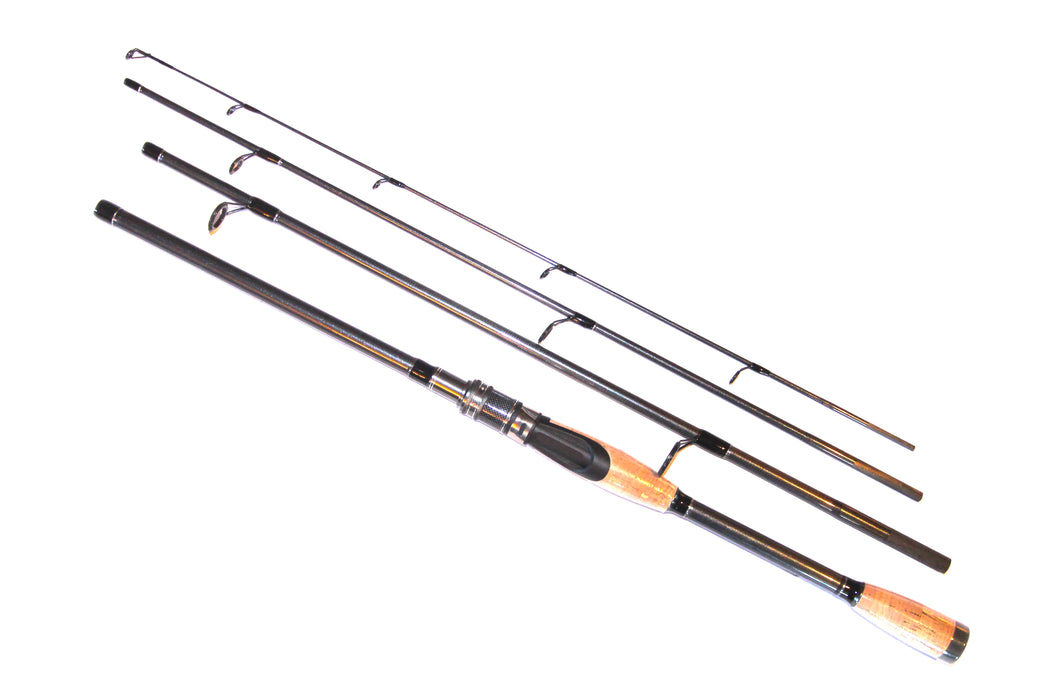 FishKing Trigger 7, 4-delt karbon haspelstang, 7 fot (210cm)
