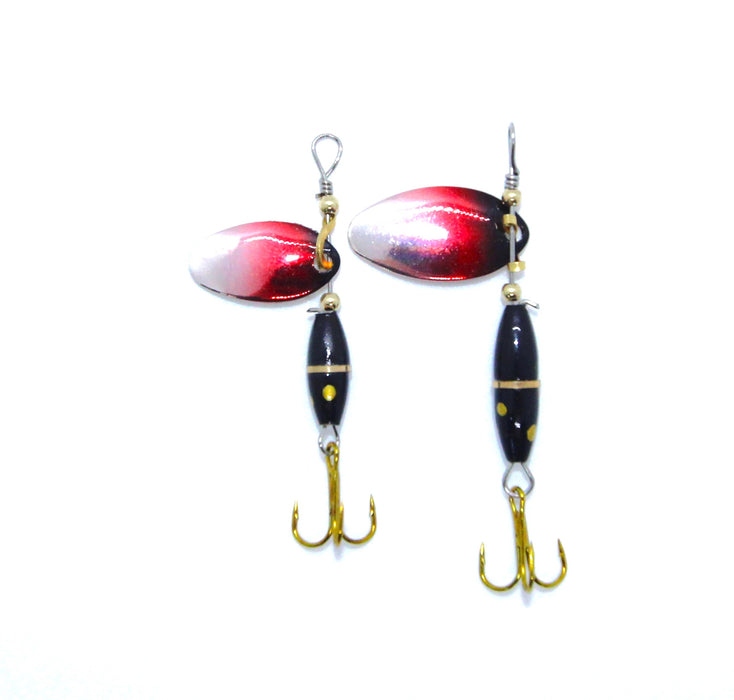 FishKing Trigger Bug svart/rød/sølv, 3 og 6 gram. Nyhet 2024!