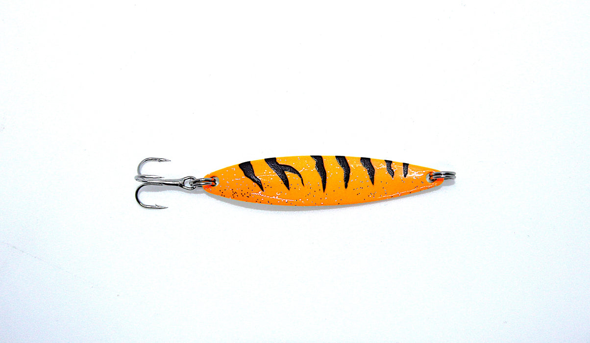 Trigger Hybrid oransje/svarte tigerstriper m/glitter. NYHET 2025!