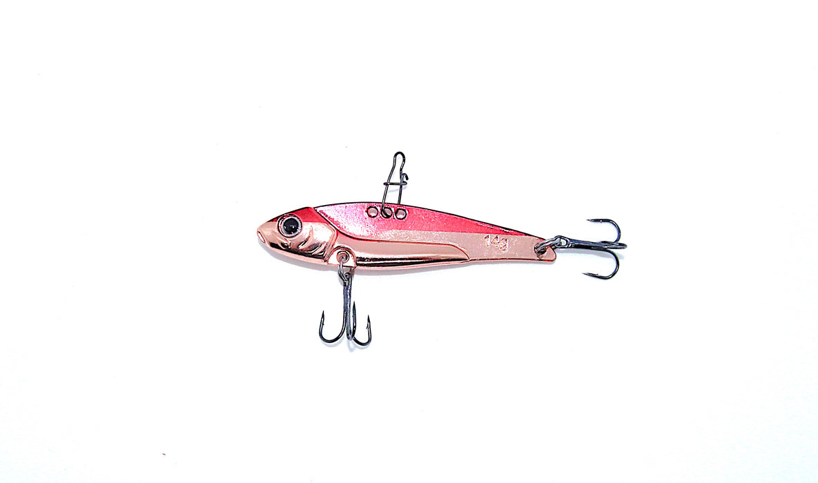 FishKing Trigger Target rød/kobber, 7 og 14 gram. Nyhet 2025!