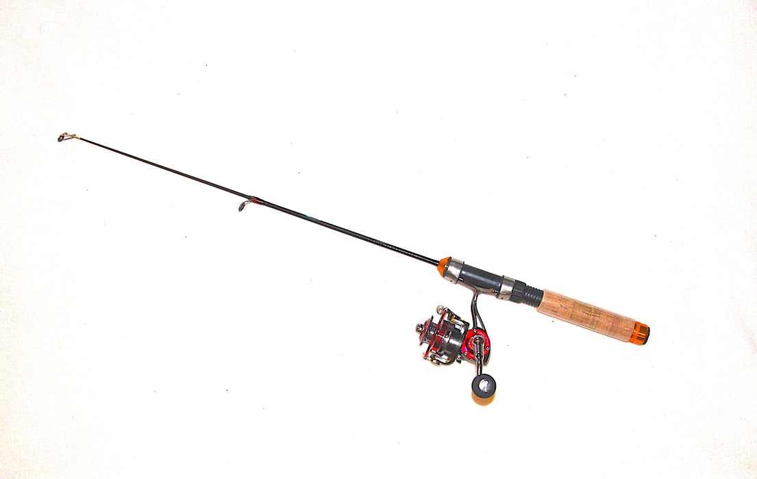 Isfiskesett haspel Pocket Spin teleskopisk 26-60cm