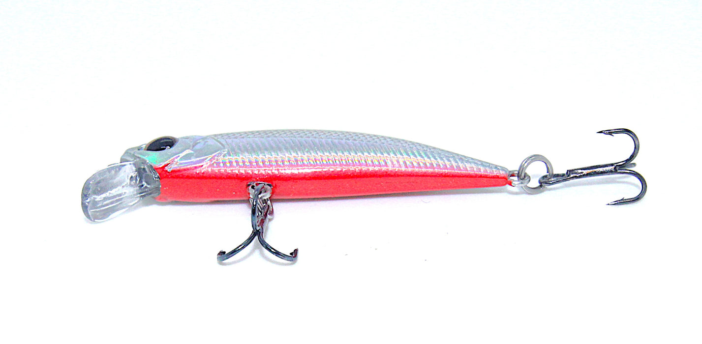 Striker 15 grønn/sølv/rød 5,5cm
