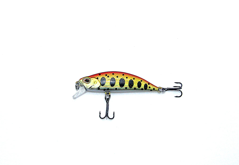 Striker ørret 2 gullrød/svart/sølv 5,5cm