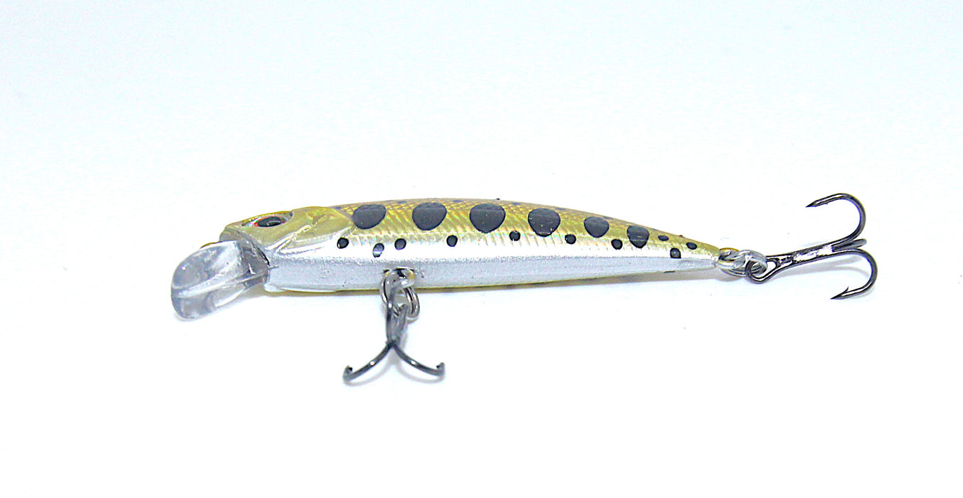 Striker ørret 2 gullrød/svart/sølv 5,5cm