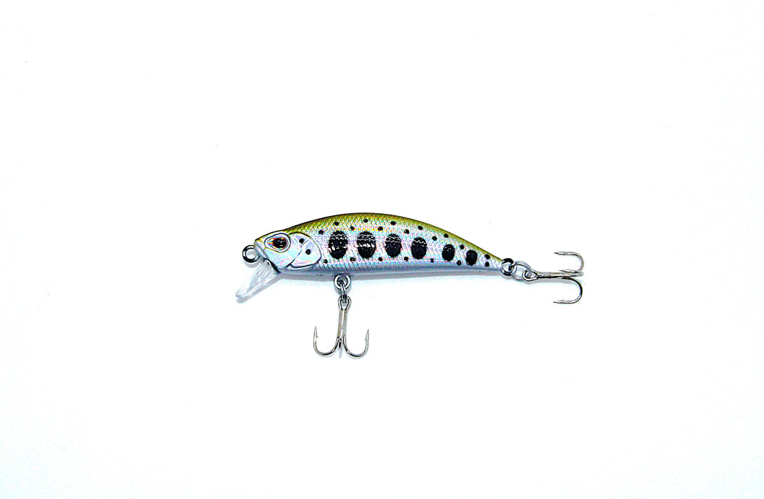 Striker ørret 1 gullbrun/sølv/svart 5,5cm