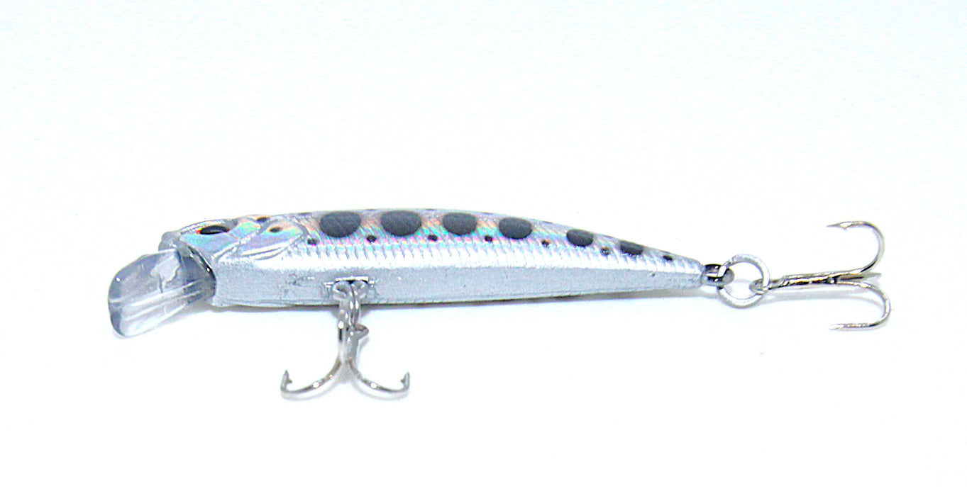 Striker ørret 1 gullbrun/sølv/svart 5,5cm
