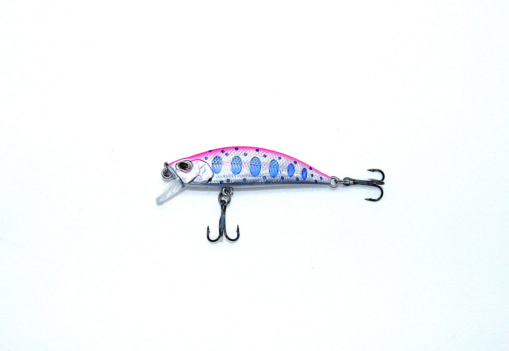Striker ørret 7 rosa/sølv/blå 5,5cm