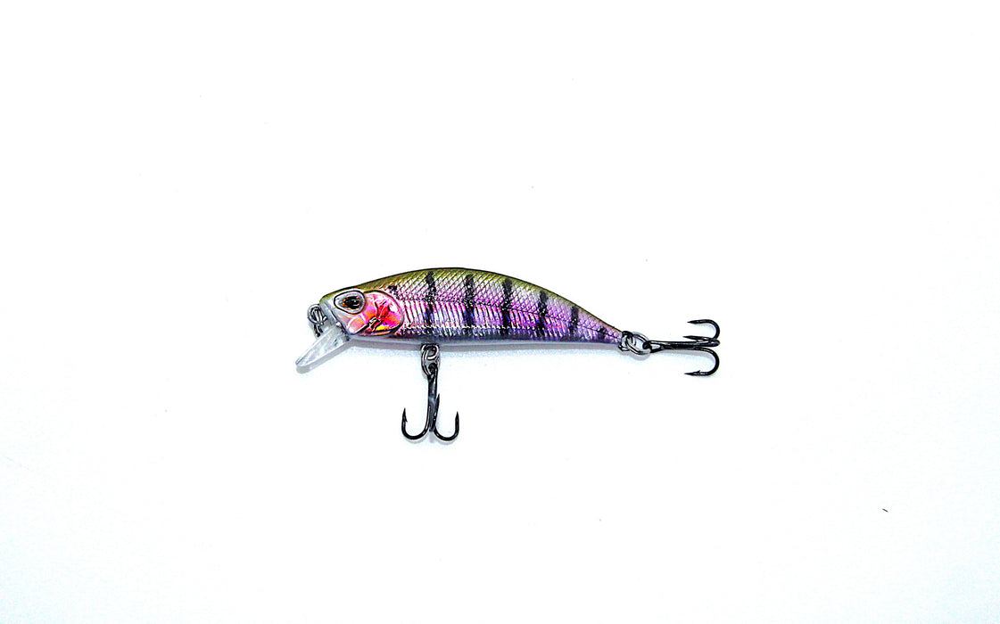 Striker 17 rødlilla/svarte striper 5,5cm