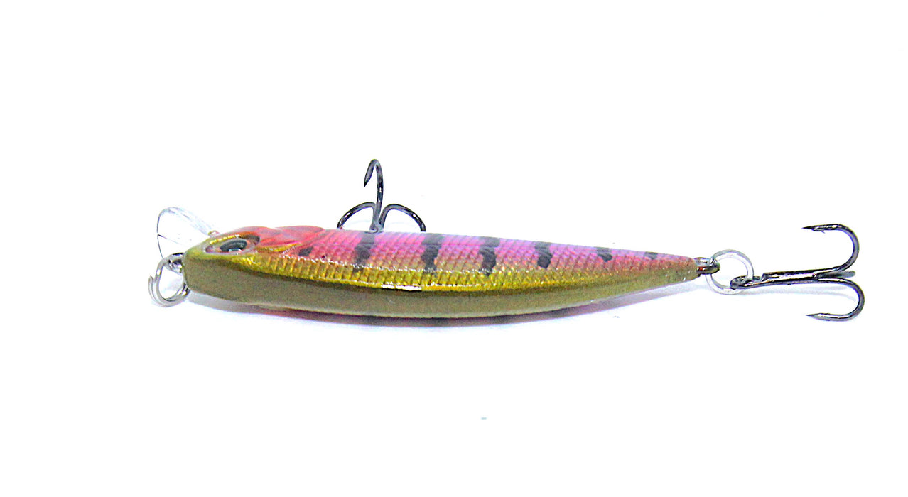 Striker 17 rødlilla/svarte striper 5,5cm