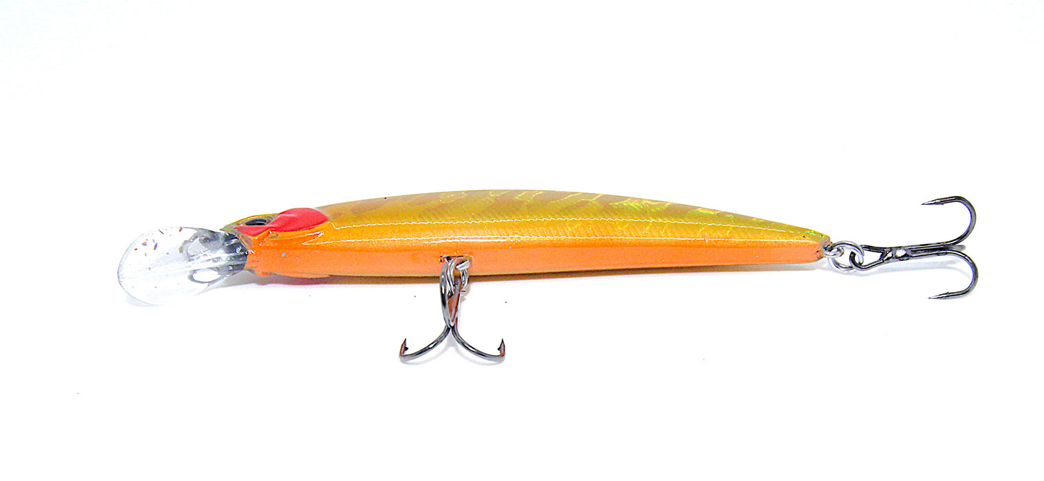 Striker grønn/gull/rød/oransje 10cm