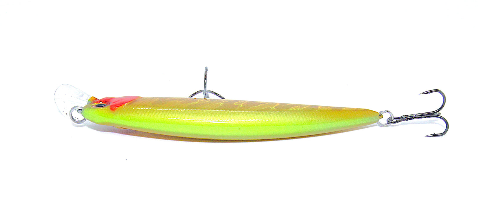 Striker grønn/gull/rød/oransje 10cm
