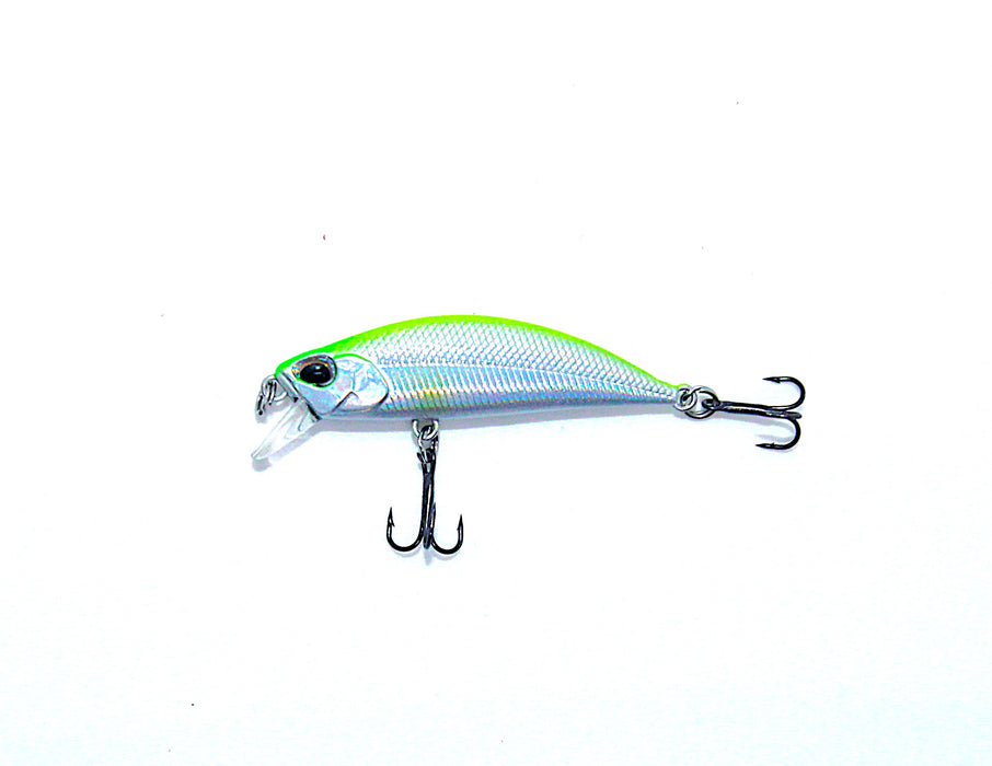 Striker 8 gulgrønn/sølv, 5,5cm