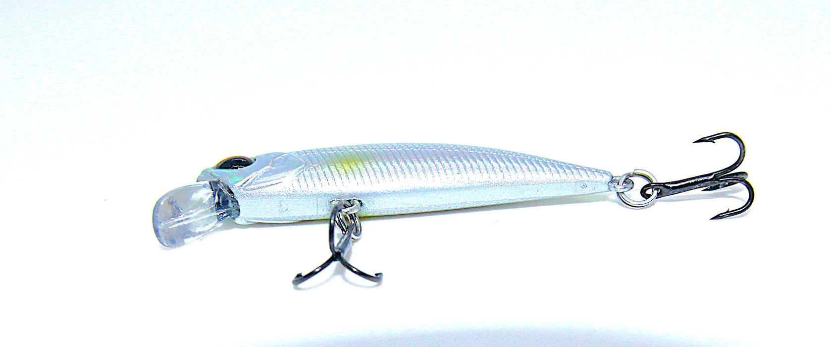 Striker 8 gulgrønn/sølv, 5,5cm