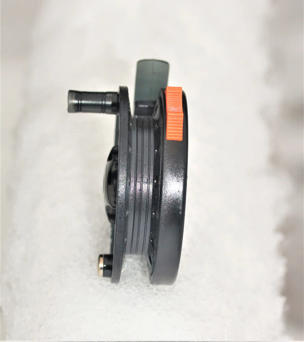 Teleskopisk isfiskesett med Arctic char meitesnelle