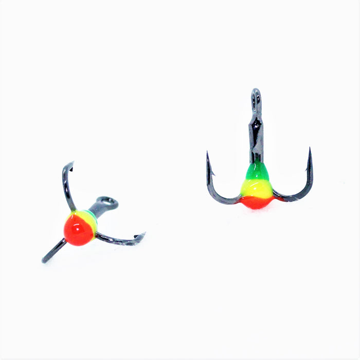 FishKing lyskroker 2-pack, rød/grønn/gul