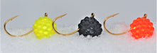 Mormyshka, Wolfram, kaviar, 3 farger, 0,50mm