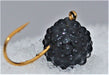 Mormyshka, Wolfram, kaviar svart 2, 0,50mm, S, art.nr.18065
