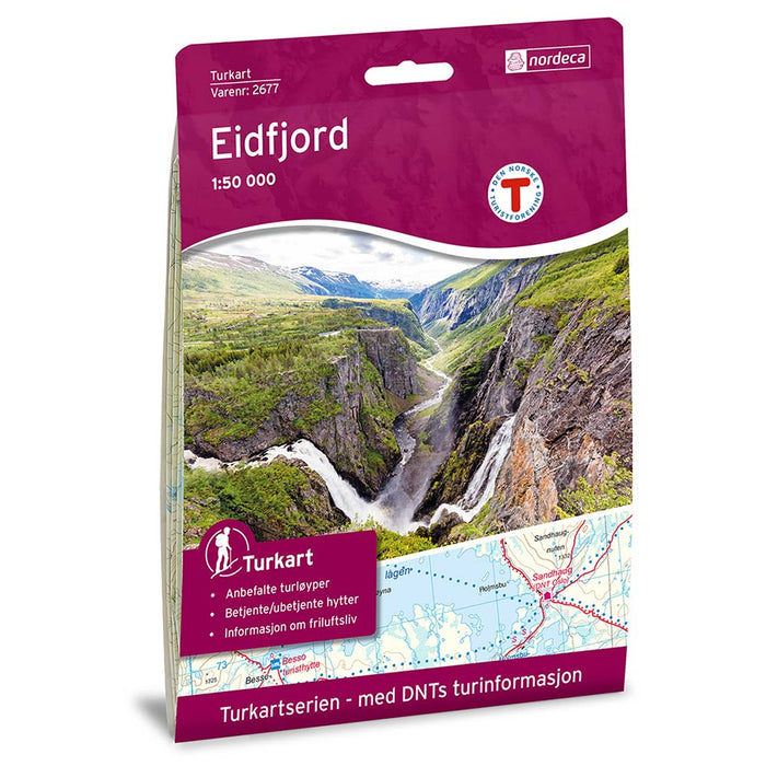 Eidfjord 1:50 000
