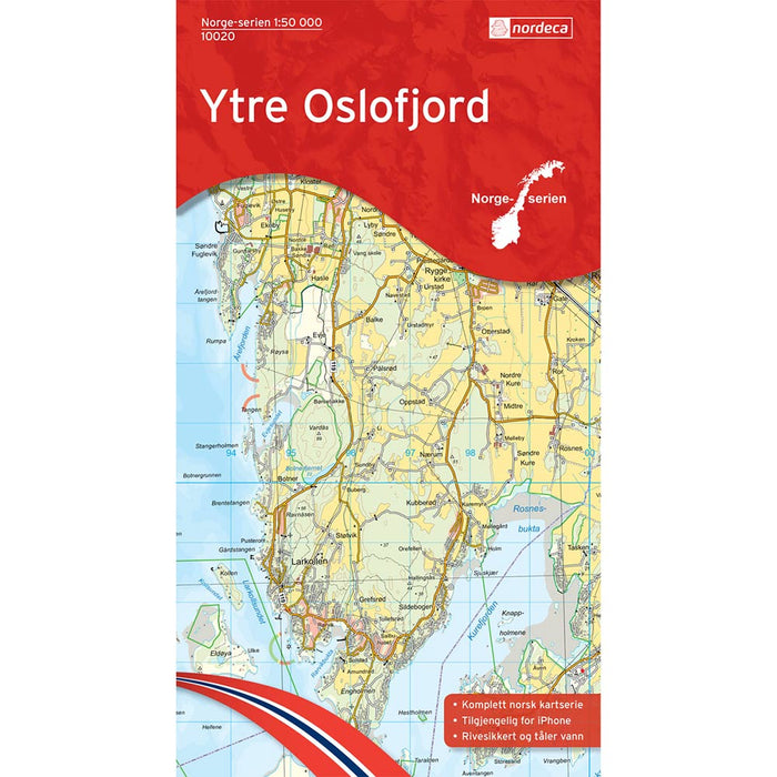 Oslofjorden ytre 1:50 000