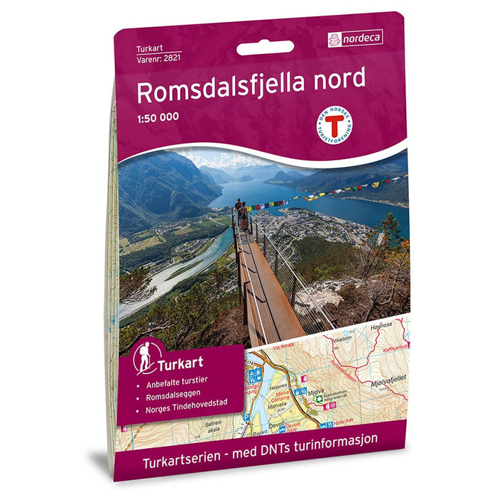 Romsdalsfjella nord 1:50 000