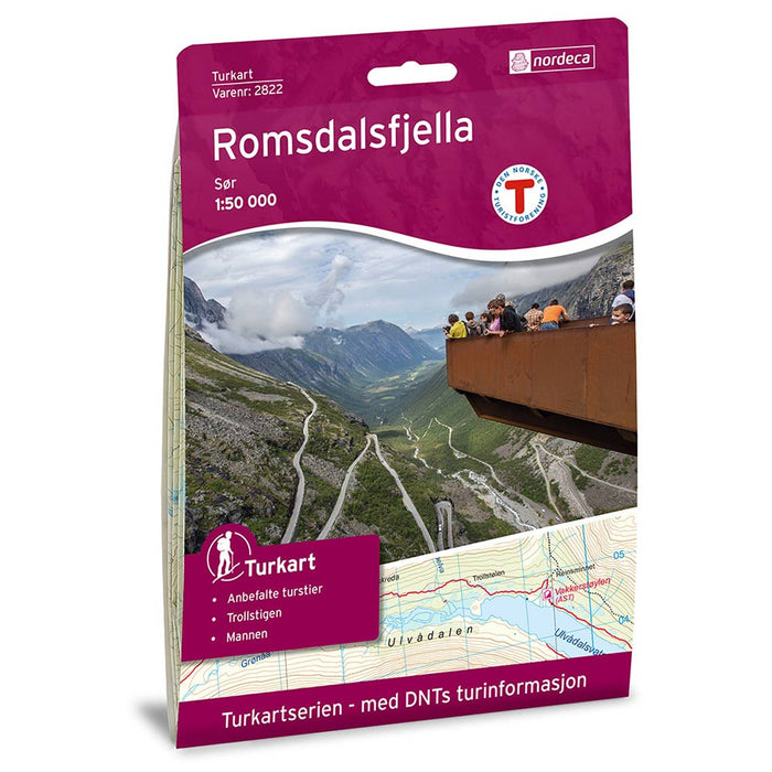 Romsdalsfjella sør 1:50 000