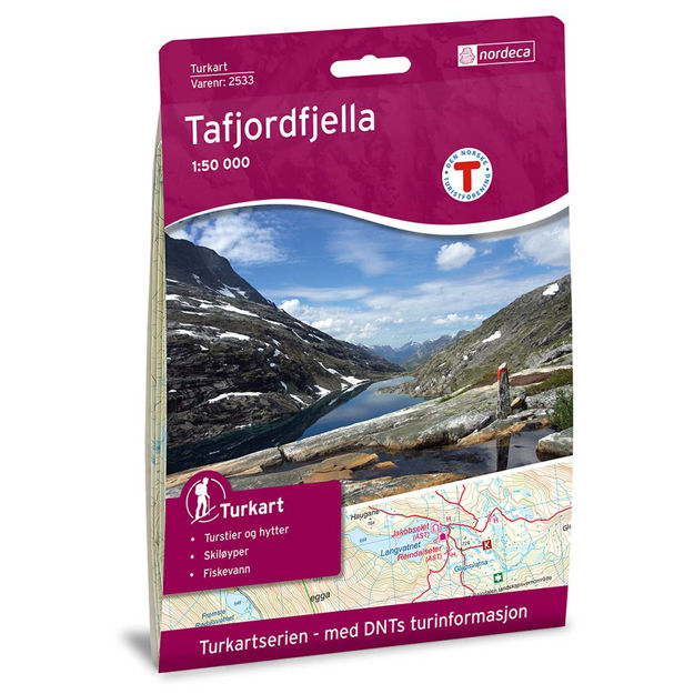 Tafjordfjella 1:50 000